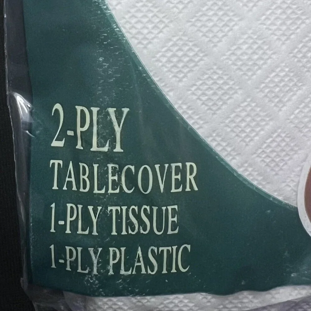 Linette 2-Ply Table Cover‎ Cloth Sz 44